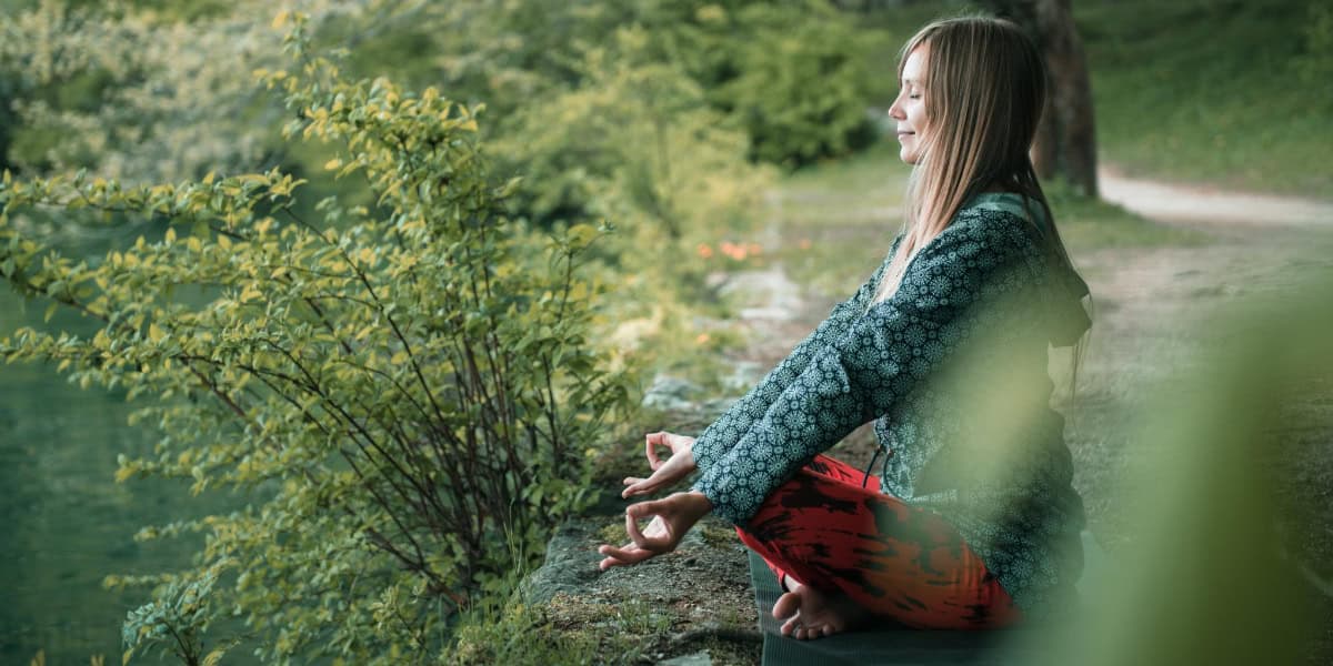 Outdoor meditation