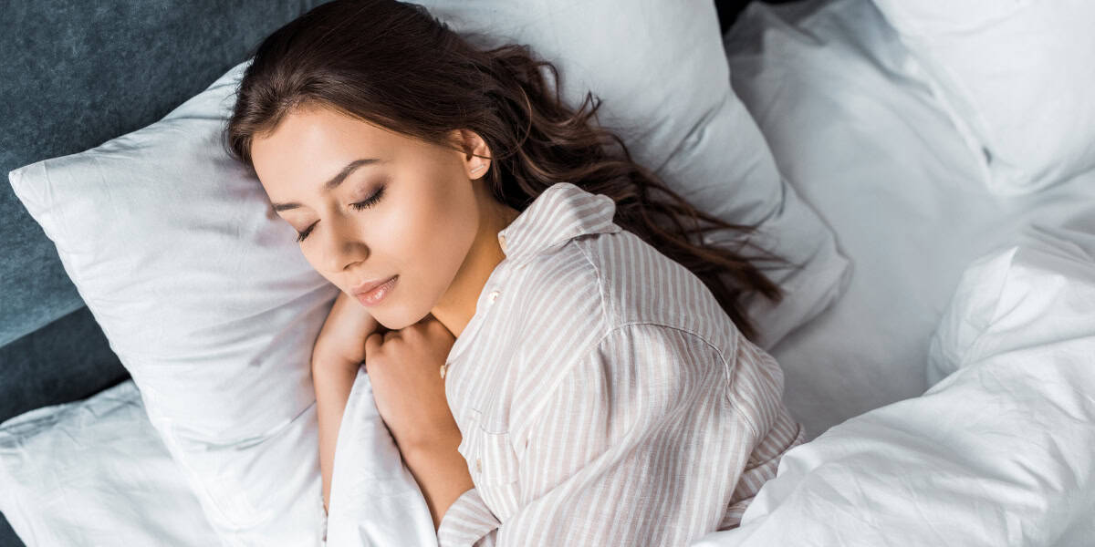 woman sleeping