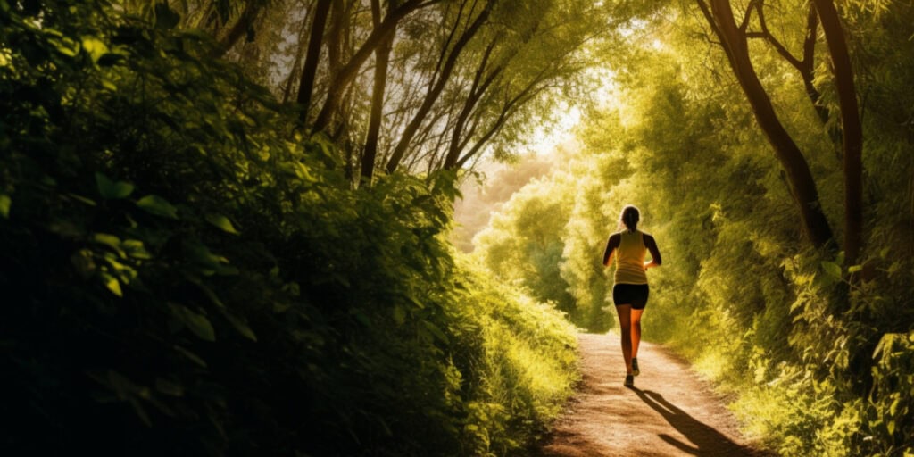 forest jogger