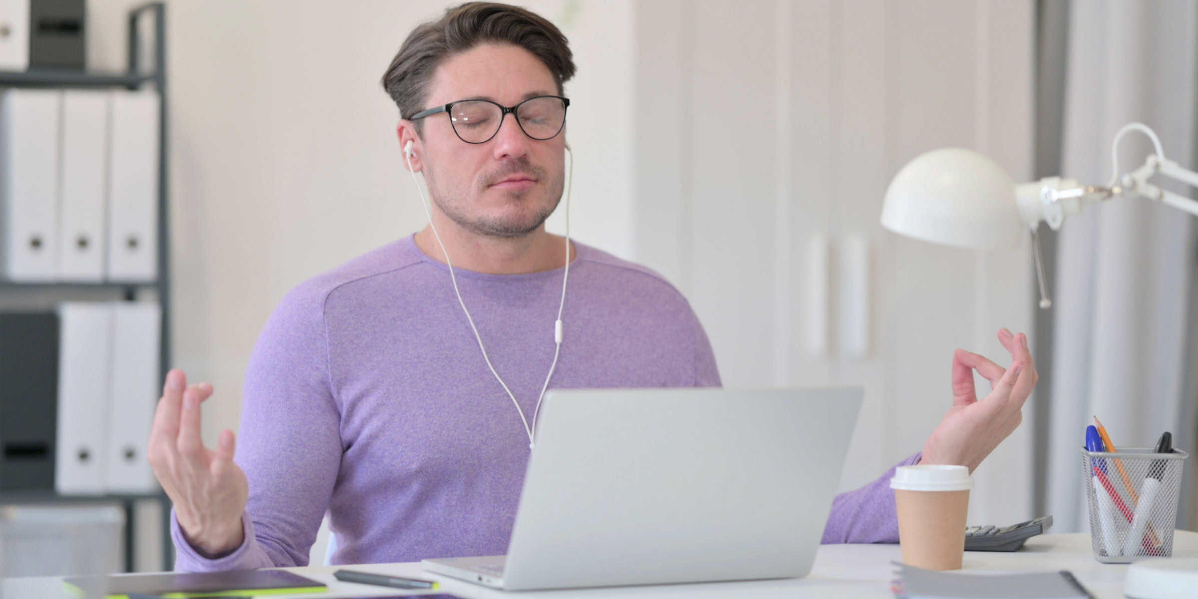 mindfulness at desk