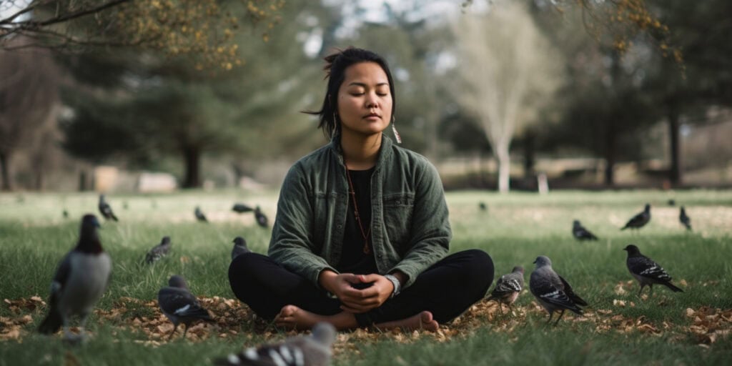 practicing mindfulness