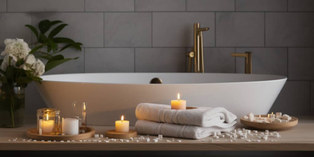 relaxing bath