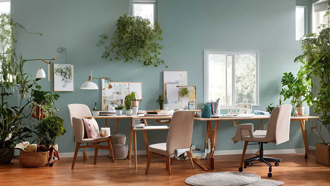 Top Relaxing Colors for a Productive Home Office