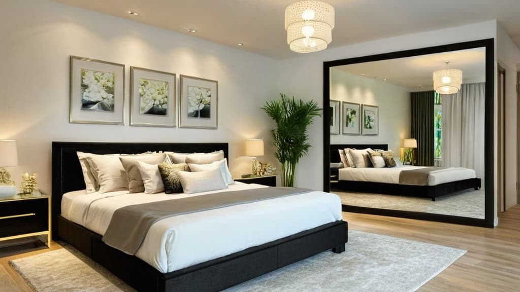 Photo feng shui mirrors bedroom