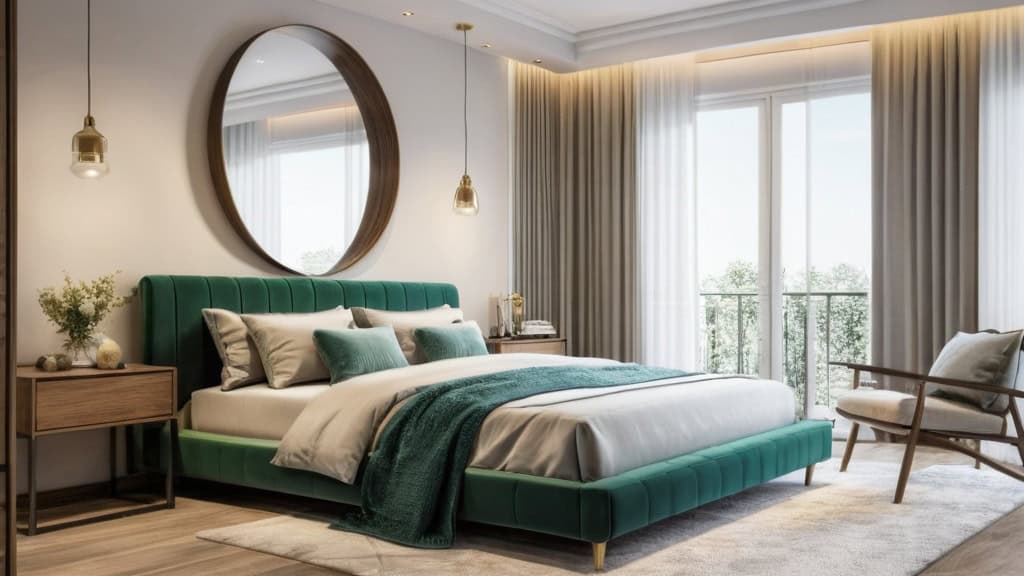 Photo feng shui mirrors bedroom