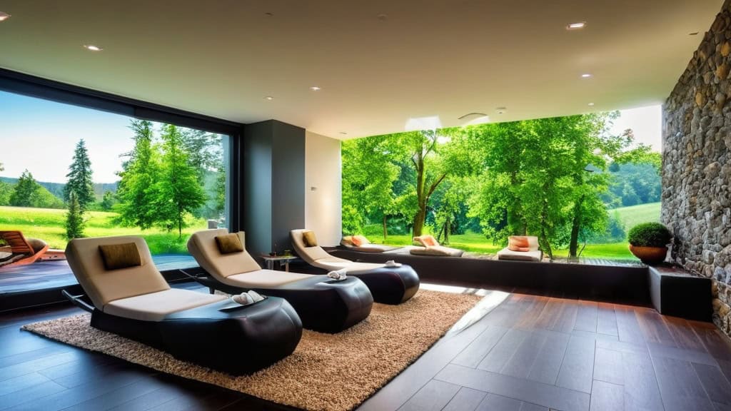 Photo relaxation areas