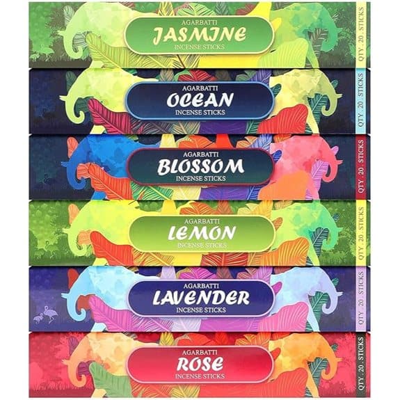 Incense Sticks Variety Pack 120 - Aromatherapy