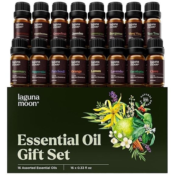 16-Piece Premium Essential Oils Set for Diffusers