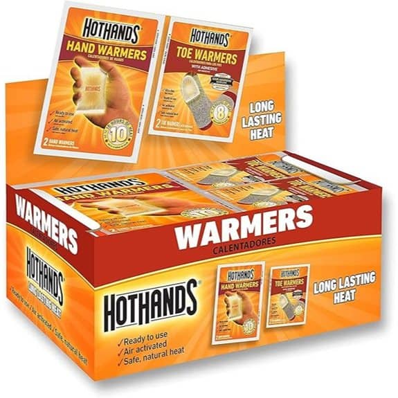 HotHands Hand + Toe Warmers (20 Hand + 20 Toe Warmers)