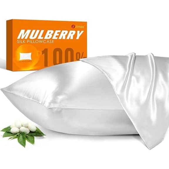 Mulberry Silk Pillowcase 22 Momme with Zipper