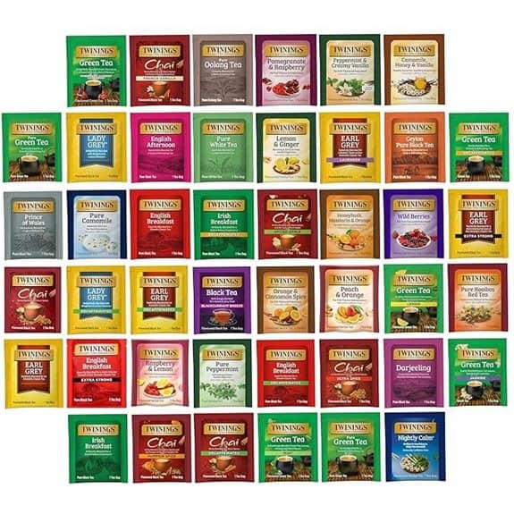 Twinings Tea Sampler Gift Box with 44 Flavors