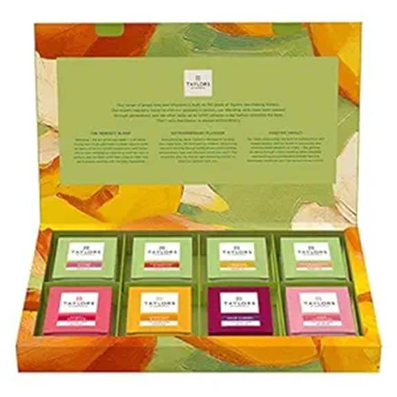 Taylors of Harrogate Green Tea & Herbal Infusions Variety Box 48 Count