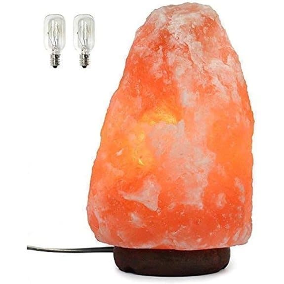 7-Inch Himalayan Salt Lamp with dimmer Cord