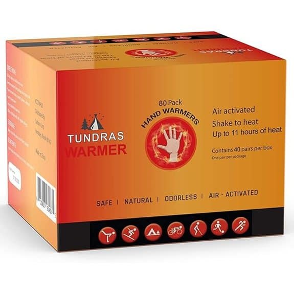 Hot Hand Warmers 80-Count 11-Hour TSA-Approved