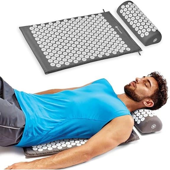Gaiam Acupressure Mat & Pillow Set for Pain Relief