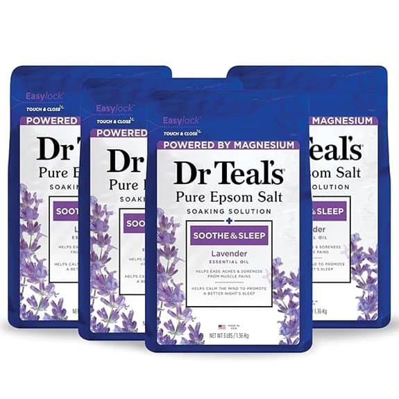 Dr Teal's Epsom Salt Soak with Lavender (4x3lb)