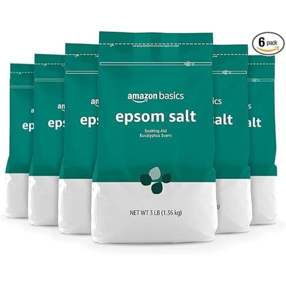 Amazon Basics Epsom Salt Soaking Aid Eucalyptus Scented