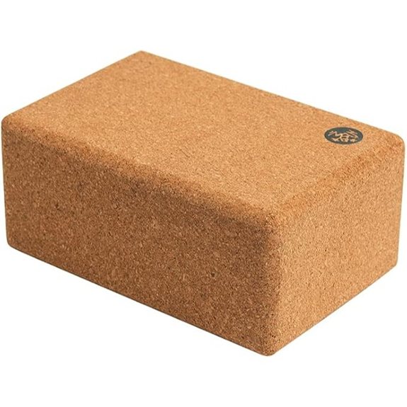 Manduka Cork Yoga Block - Extra Firm and Lightweight
