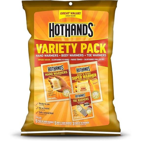 HotHands Toe Hand Body Warmer Variety Pack