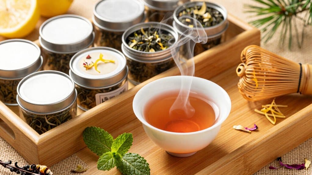 herbal tea assortments for lovers