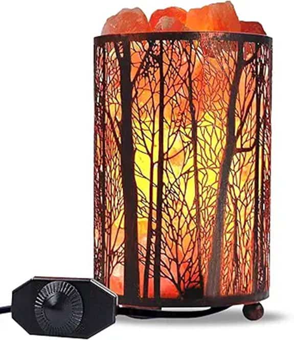 Shineled Himalayan Salt Lamp with Dimmer (25W)