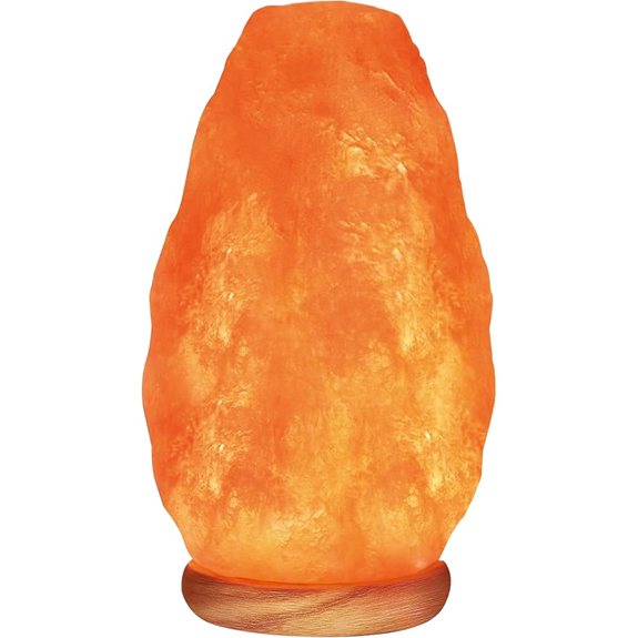 Himalayan Glow Salt Lamp with Touch dimmer Switch 5-7 lbs