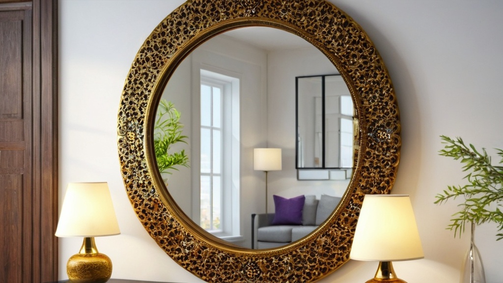 Photo feng shui mirror