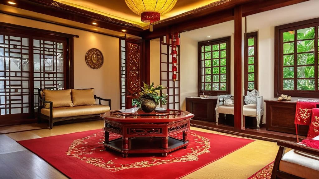 Photo feng shui wealth corner