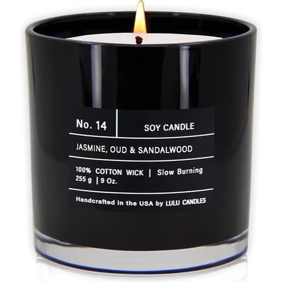 Lulu Candles Jasmine Oud Sandalwood Soy Jar