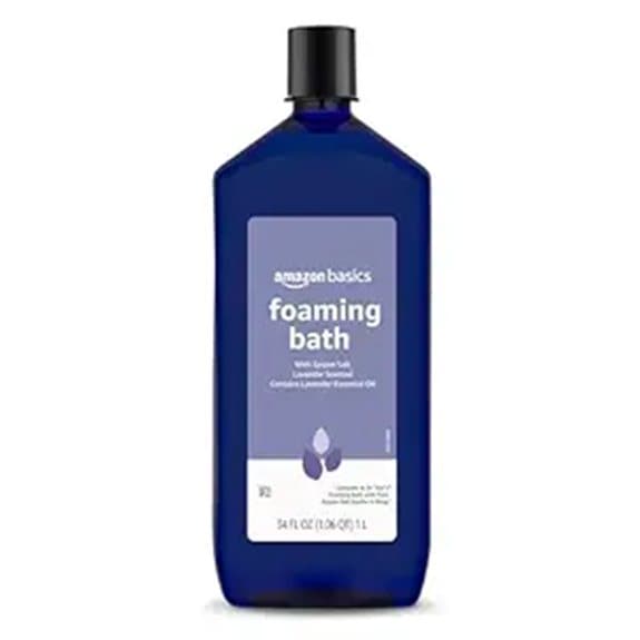 Amazon Basics Lavender Foaming Bath with Essential Oil