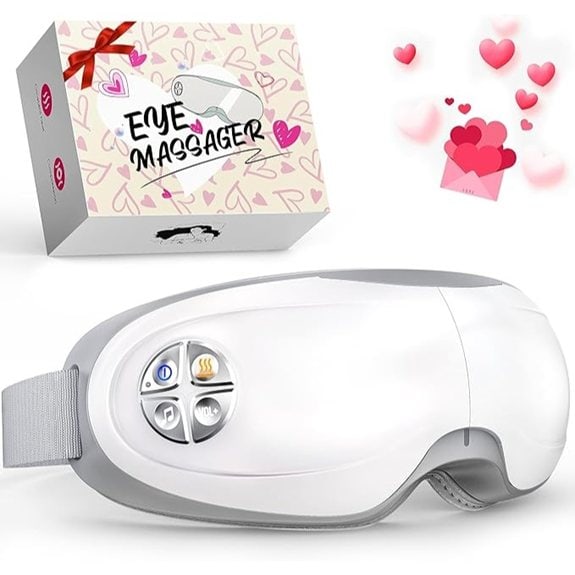 Lupow Eye Massager with Heat Gift for All