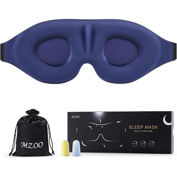 MZOO Luxury Sleep Eye Mask for Side Sleepers