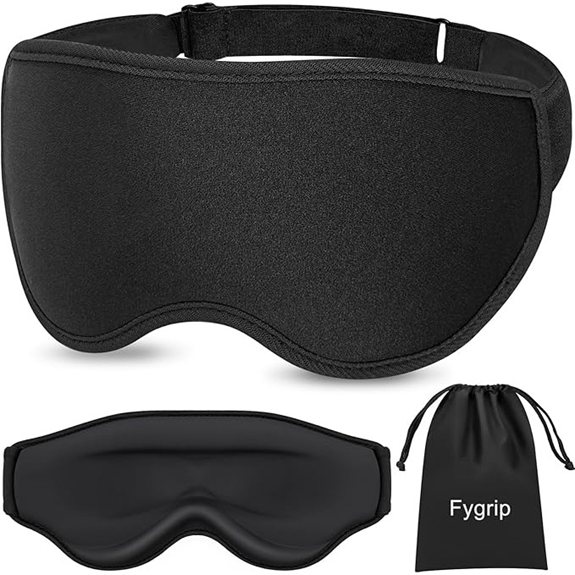 3D Eye Mask Sleep Mask 100% Pressure-Free Adjustable