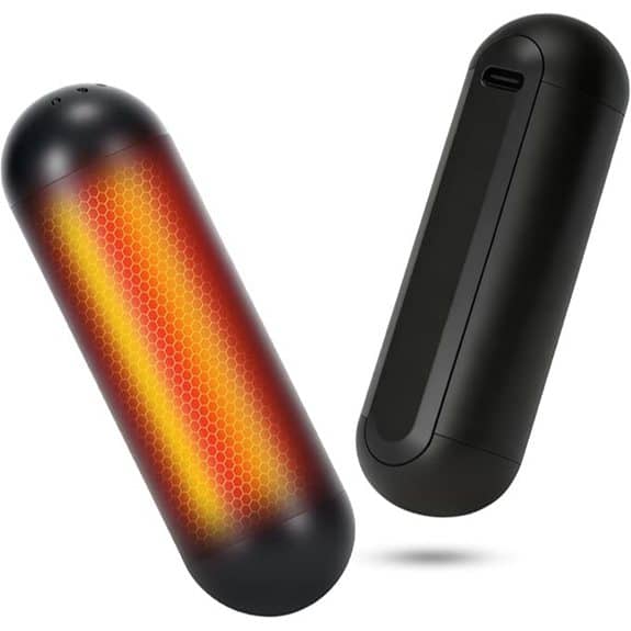 Rechargeable AI Hand Warmers 2-Pack Fast Heating