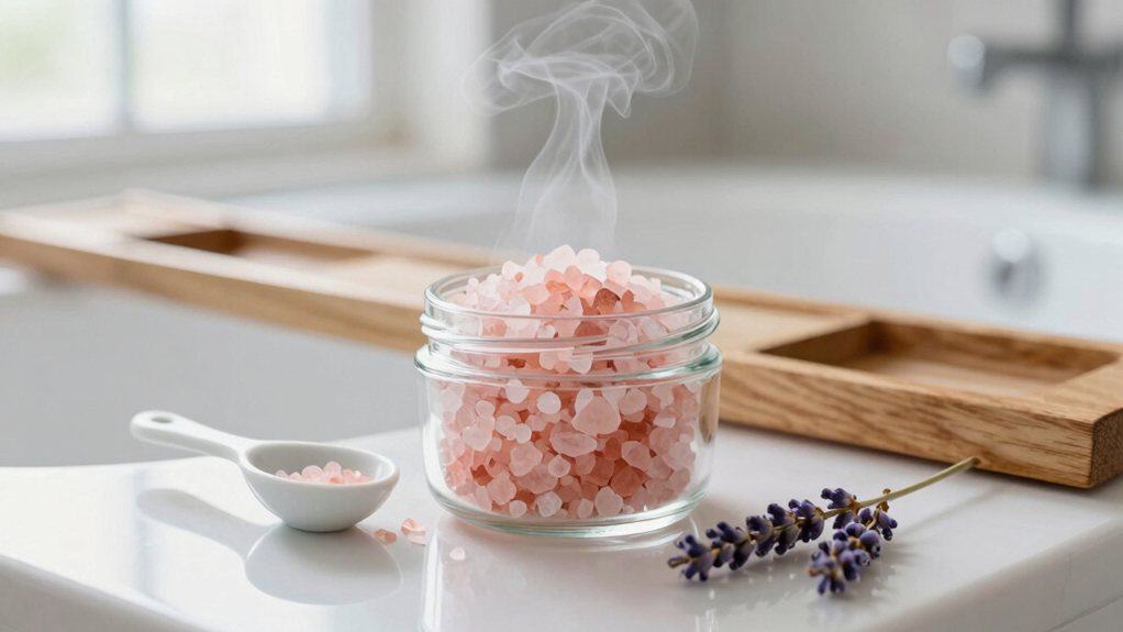 relaxing bath salts for unwinding