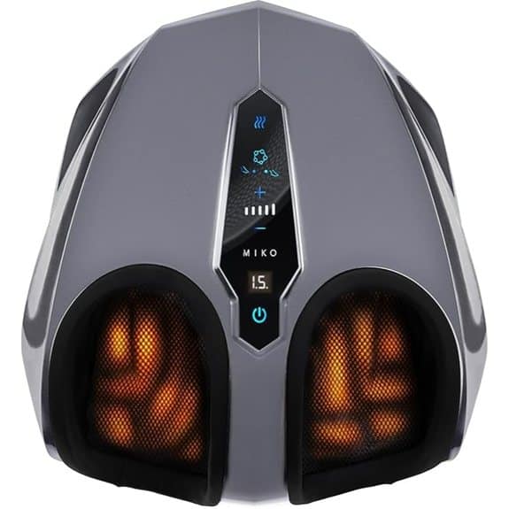 MIKO Foot Massager: Deep Kneading Shiatsu Heat