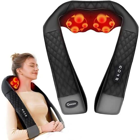 Shiatsu Massager with Heat for Neck Back Shoulders