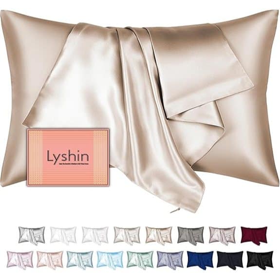 Mulberry Silk Pillow Cases with Hidden Zipper (20x26)