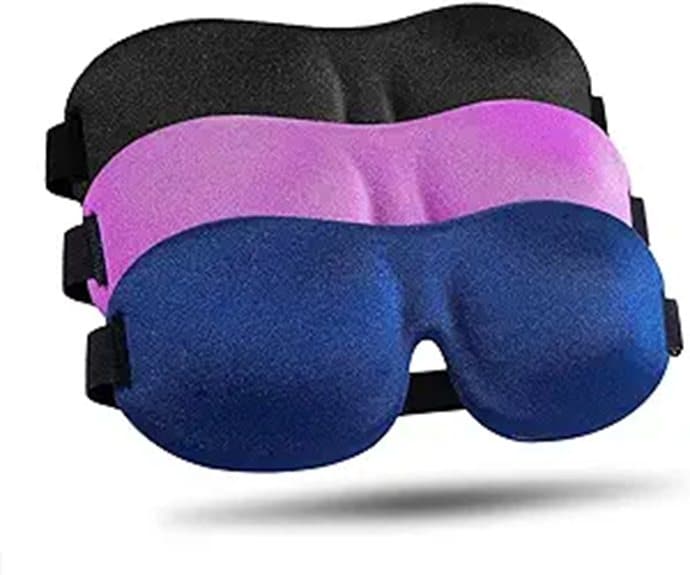 LKY Digital Sleep Mask for Side Sleepers (3-Pack)