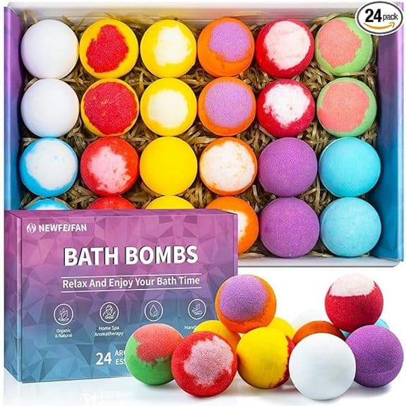 unisex bath bomb gift set