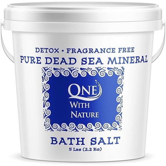 One With Nature Dead Sea Salt Unscented 5lb