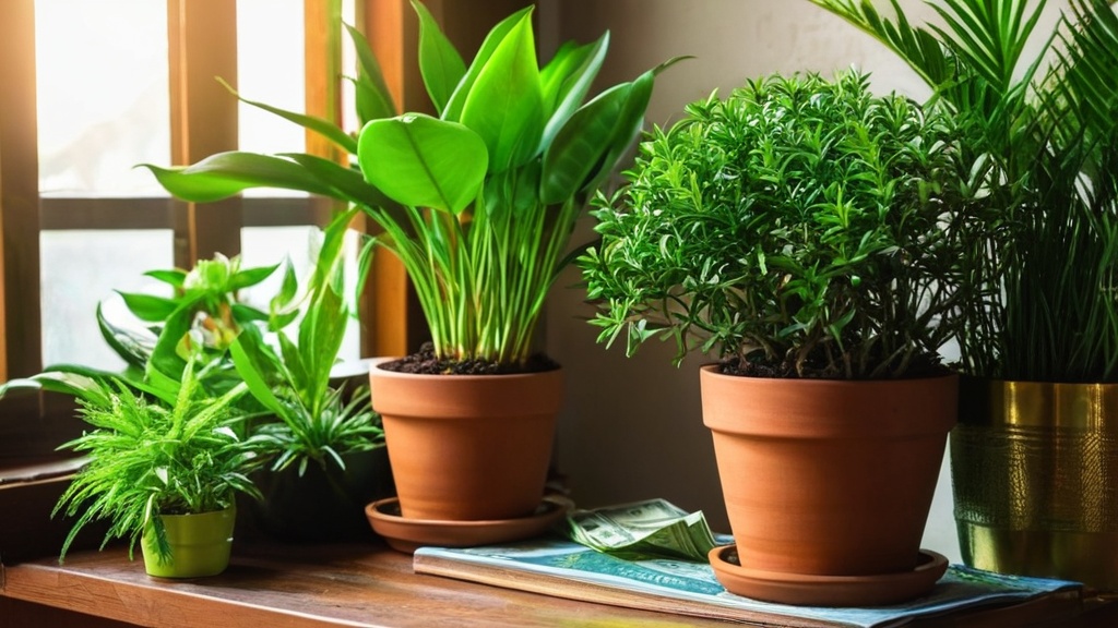 Photo plants for good luck and money