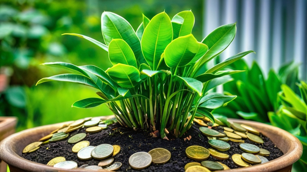 Photo plants for good luck and money