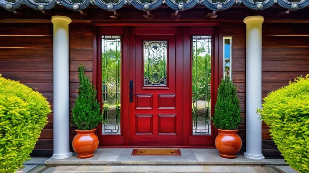Photo feng shui front door