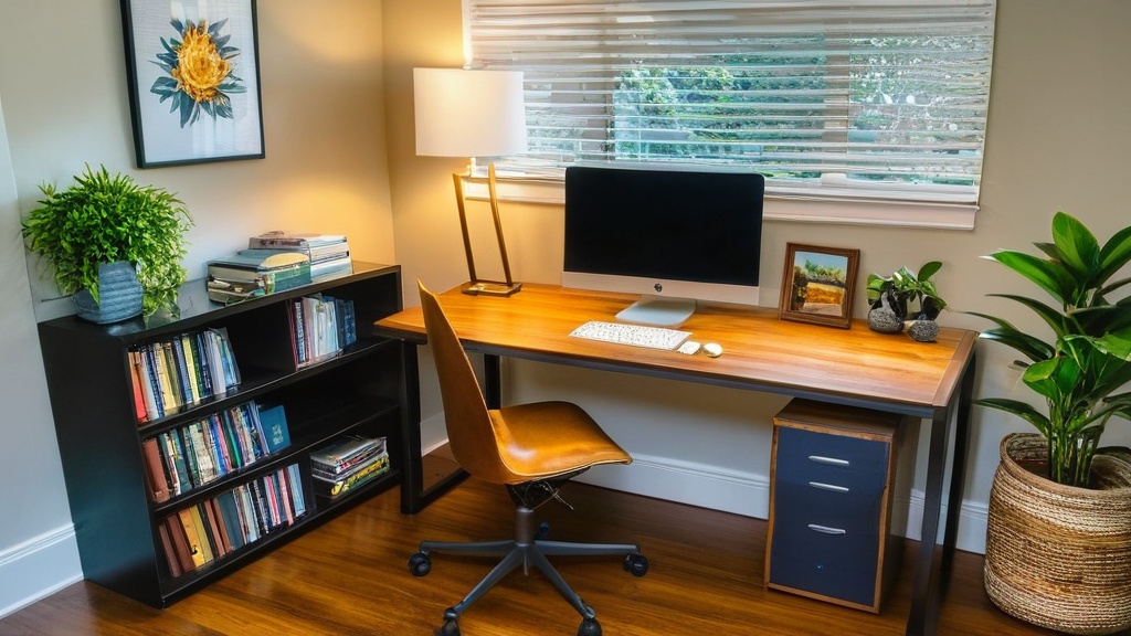 Photo feng shui desk placement