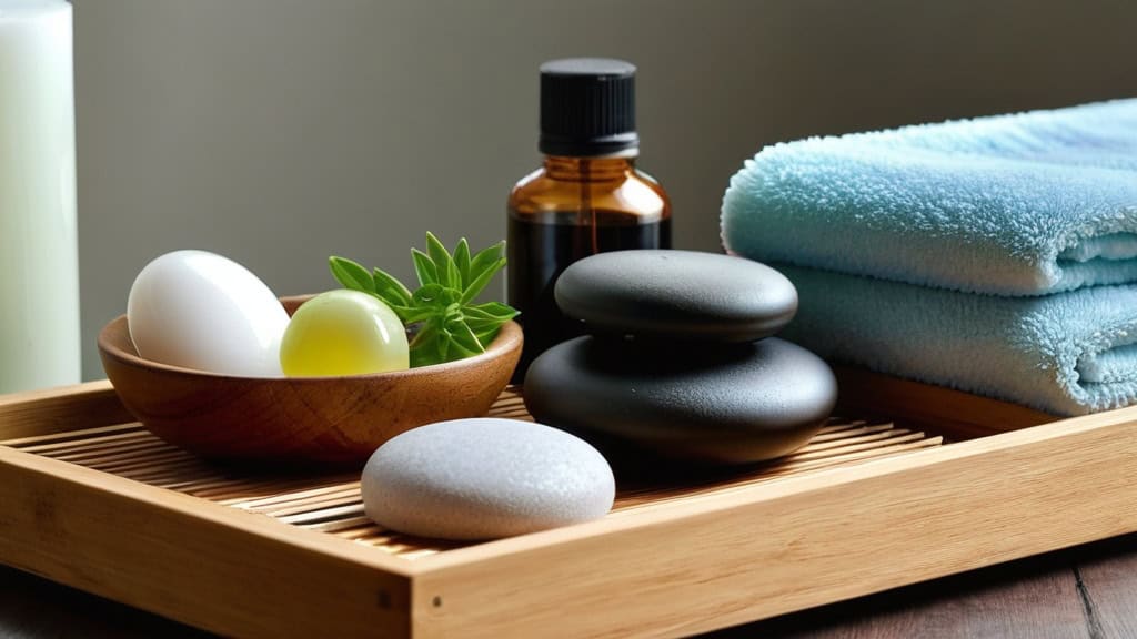 Photo spa essentials