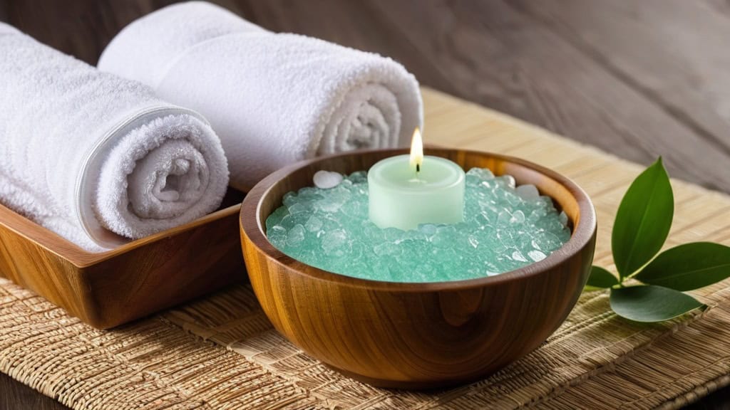 Photo spa essentials