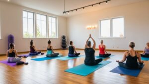 Photo Beginner Yoga Class